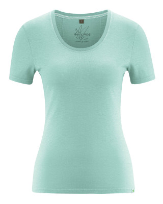 HempAge Hanf Shirt - Farbe sage aus Hanf und Bio-Baumwolle